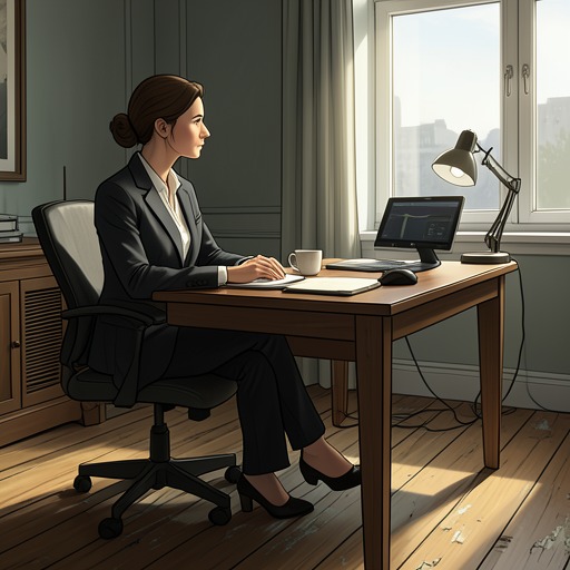 Ordinary Moments as a New Life from "The Executive Assistant: A female CEO·male assistant workplace romance". This thread follows how small experiences—meals, rest, travel talk, and shared plans—help Alison imagine fulfillment beyond professional achievement.