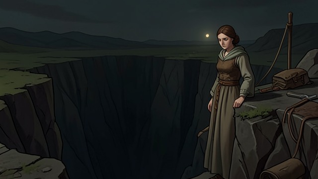 The Abyss from "A cataclysmic lack of Harmony". The Abyss After refusing the requests imposed on her, the woman finds herself metaphorically drowning.