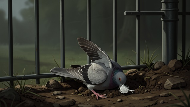 Peace At The Border from "A cataclysmic lack of Harmony". Peace At The Border The dove remains associated with peace even after being killed and left behind.