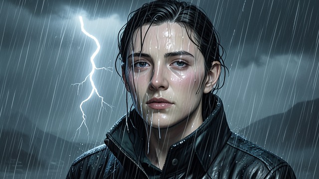Colourless Skin from "A cataclysmic lack of Harmony". Colourless Skin Rain advances from sound into assault, striking the speaker's skin like an external force that can erase what remains stable.