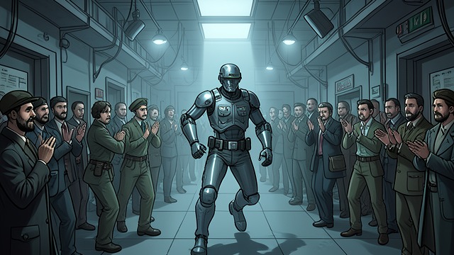 Human Machines from "A cataclysmic lack of Harmony". Human Machines People almost become machines, functioning according to external approval.