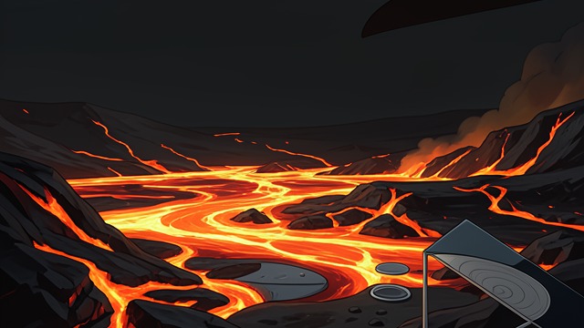 Lava Colors from "A cataclysmic lack of Harmony". Lava Colors Lava flows across a colorless world, repainting it through heat and motion. Destruction becomes a medium for renewed perception.