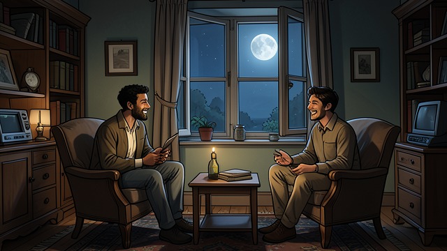 Endless Talking from "A cataclysmic lack of Harmony". Endless Talking The pair once talked for days and days, filling a room with warm laughter. Conversation formed the practical substance of their intimacy.