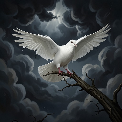 Peace Against Power from "A cataclysmic lack of Harmony". This flow follows the Dove as a damaged emblem of peace caught in humanity's appetite for dominance.