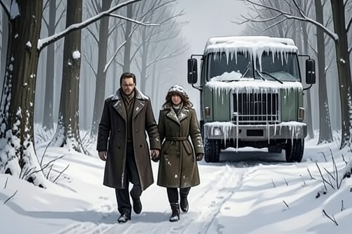 Bane and Adrienne obtain a new truck while fleeing from "Insatiable Box Set: Books 1-4". Bane and Adrienne obtain a new truck while fleeing in an episode where transportation is never merely practical.