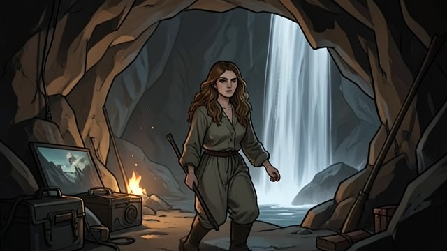 Entering the Cave from "Insatiable Box Set: Books 1-4". Entering the Cave Shelter behind the falls Adrienne discovers a cave behind a waterfall and enters because the cold makes sleeping outdoors increasingly…