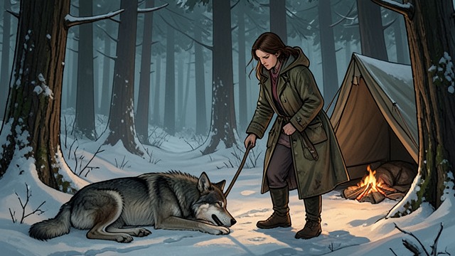 A Survivor in the Woods from "Insatiable Box Set: Books 1-4". A Survivor in the Woods Practical resilience Adrienne finds water and shelter, tends a wounded wolf, and keeps moving despite cold, hunger, and fear.