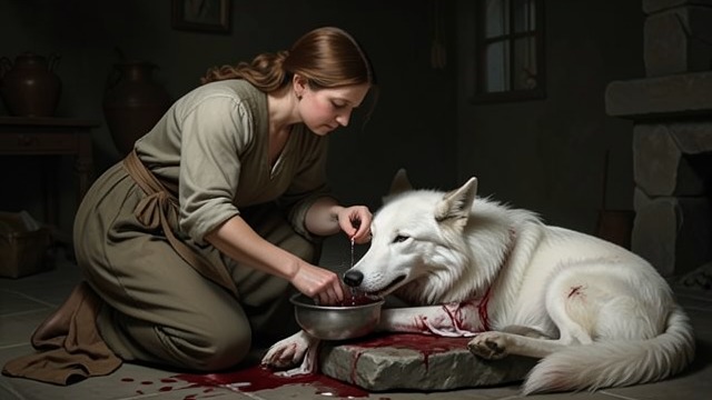 Caring for the White Wolf from "Insatiable Box Set: Books 1-4". Caring for the White Wolf A wounded stranger Adrienne wakes beside a bloodied white wolf and gives him water, medicine, warmth, and food despite knowing that a…