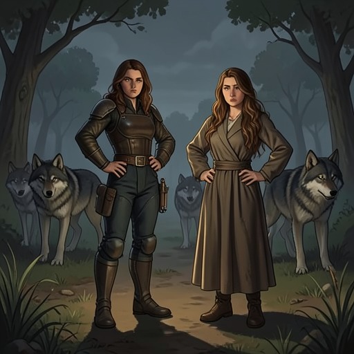 Adrienne and Lycell’s Changing Bond from "Insatiable Box Set: Books 1-4". This flow traces the uneasy movement from hostility to trust and then renewed tension between Adrienne and Lycell.
