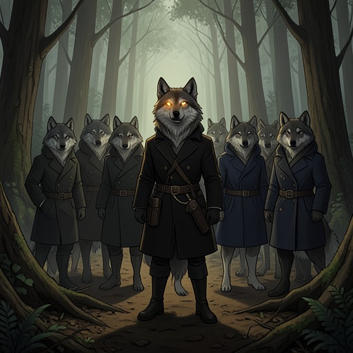 The Werewolves’ Challenge from "Insatiable Box Set: Books 1-4". This flow traces the fourth story’s escalating threat, from the alliance against the Samsas to the unresolved pursuit of Adrienne.