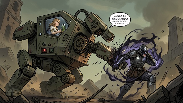 The Brother Cry from "Awakening the Angel System: Apocalypse: A LitRPG Progression Fantasy". Recognition in Battle Jack attacks the Khloros after it kills allied pilots, unaware that Jill is inside.