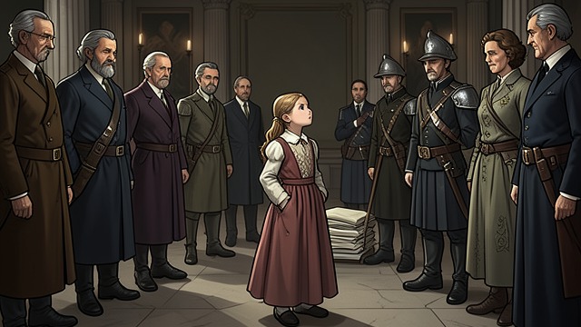 Royal Reveal from "Awakening the Angel System: Apocalypse: A LitRPG Progression Fantasy". The Hidden Princess Selfia publicly reveals Celeste as her daughter and announces her enrollment at Frelia Public Academy.
