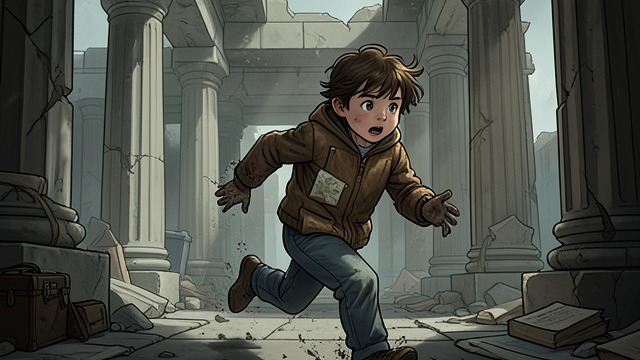 The Five-Year Child from "Awakening the Angel System: Apocalypse: A LitRPG Progression Fantasy". A Clever Explorer Celeste grows into a fast, intelligent child who explores restricted ruins and invents distractions.