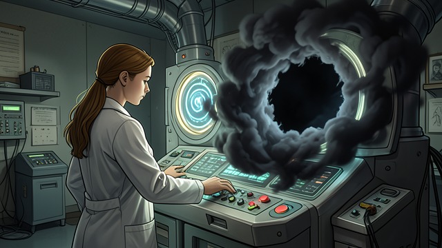 The Shutdown from "Awakening the Angel System: Apocalypse: A LitRPG Progression Fantasy". Choosing the Kill Switch Lilith accesses the Infinity Machine and discovers Eve’s unfinished repair plan.