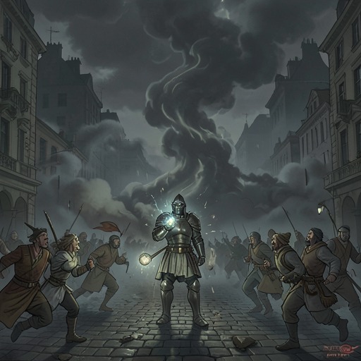 The Red-Eye Curse Crisis from "Awakening the Angel System: Apocalypse: A LitRPG Progression Fantasy". This flow follows the Imperial Red-Eye Curse from an invisible mark to a global emergency that forces the shutdown of the old world.