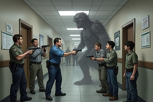 警察局人质事件 from "Holding Out for a Hero ▸ Stiles Stilinski (2)". The Police Station Hostage Crisis is the event in which Matt Daehler seizes control of the Beacon Hills Police Station, takes Carson Bradley, Stiles Stilinski…