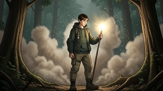 斯泰尔斯的英雄重担,《等待英雄》中的场景。屏障制造者 分配的任务 迪顿将设置山灰屏障的责任交给斯泰尔斯·斯蒂林斯基。 信念危机 圆圈尚未完成,山灰便已耗尽,斯泰尔斯开始怀疑信念是否能够影响物质。 成功 在卡森·布拉德利的鼓励下,他凭借想象力与意志之力完成了屏障。