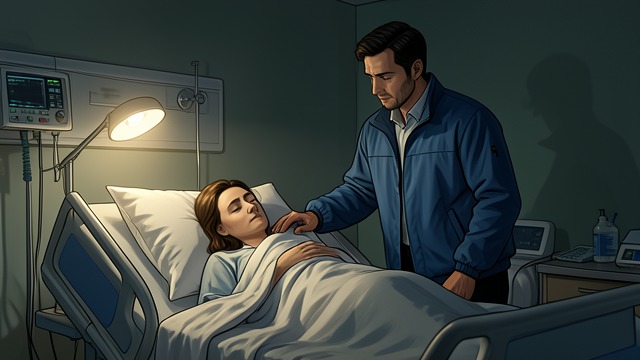 The Hospital Vigil from "Holding Out for a Hero ▸ Stiles Stilinski (2)". The Hospital Vigil Constant Presence Carson Bradley visits Lydia Martin repeatedly while she recovers from Peter Hale's bite.