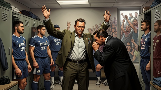 Gerard's Speech from "Holding Out for a Hero ▸ Stiles Stilinski (2)". Gerard's Speech Public Patriotism Gerard Argent praises the lacrosse team while Coach Finstock delivers a militaristic speech.