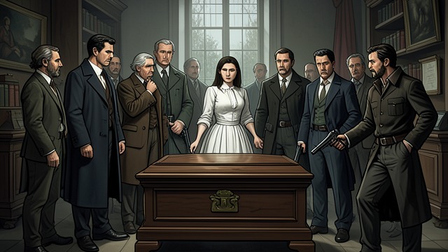 The Funeral Gathering from "Holding Out for a Hero ▸ Stiles Stilinski (2)". The Funeral Gathering Family Return Gerard Argent arrives at Kate Argent's funeral with additional hunters.