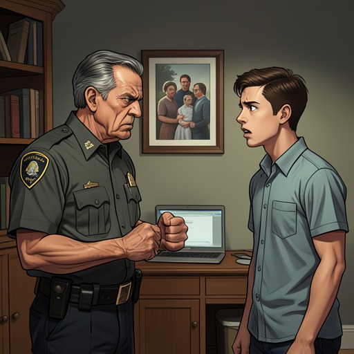 The Stilinski Family Crisis from "Holding Out for a Hero ▸ Stiles Stilinski (2)". Stiles Stilinski and Sheriff Stilinski navigate institutional disgrace, parental fear, and renewed trust while the supernatural investigation threatens their…