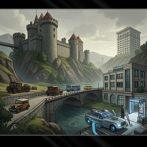 The World as Layered History from "World of Warcraft Battle For Azeroth, Gameplay, Tips, Characters, Builds, Leveling, Raids, Weapons, Items, Game Guide Unofficial". This flow traces how different expansion eras coexist as playable layers rather than disappearing behind the newest campaign.