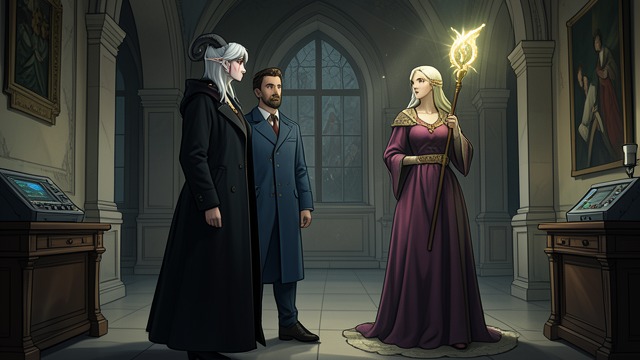 The First Reinduction from "New Life as a Max Level Archmage". The First Reinduction Miraelle Returns Miraelle arrives at Vanguard’s Guildhall with Jasper Trevane, visibly overwhelmed by the return of Vivisari.