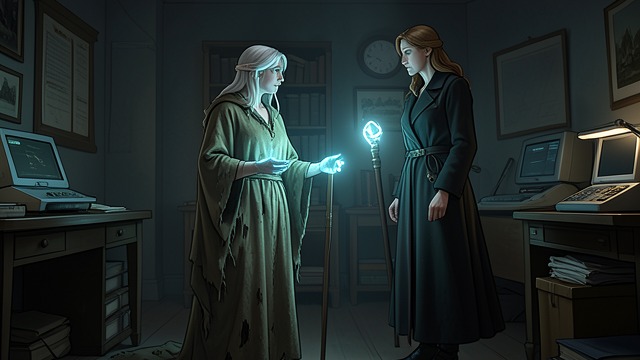 The Apprenticeship Proposal from "New Life as a Max Level Archmage". The Apprenticeship Proposal A Sudden Demand After witnessing Vivisari’s overwhelming magic, Saffra impulsively declares that she will become Vivi’s apprentice.
