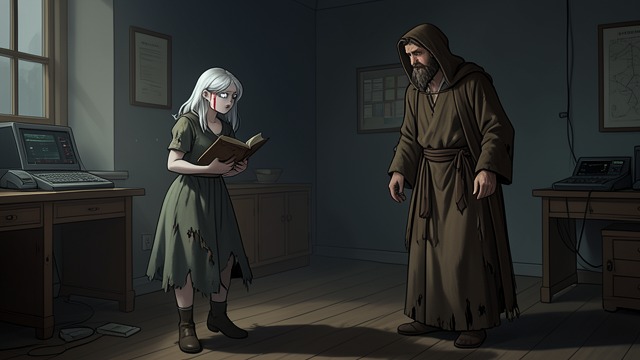 The Library Encounter from "New Life as a Max Level Archmage". The Library Encounter A Frightened Classmate Isabella recognizes disguised Saffra in the restricted library and reacts with panic rather than triumph.