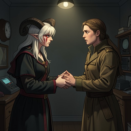 Saffra and Isabella’s Reconciliation from "New Life as a Max Level Archmage". This flow traces two former friends from forced betrayal through fear, confession, and renewed cooperation.