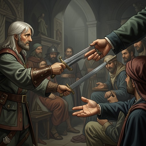 The Ethics of Help from "New Life as a Max Level Archmage". This flow traces how the novel tests whether assistance is charity, duty, or a form of shared responsibility.