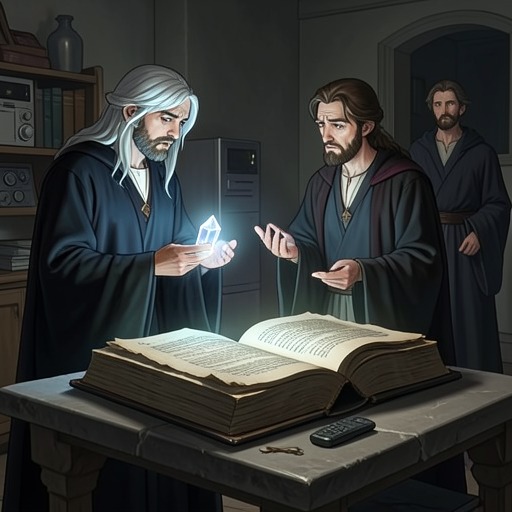 The Codex of Stored Power from "New Life as a Max Level Archmage". This flow traces the meaning of the Codex of the Hollowed Sun as both reward and warning.