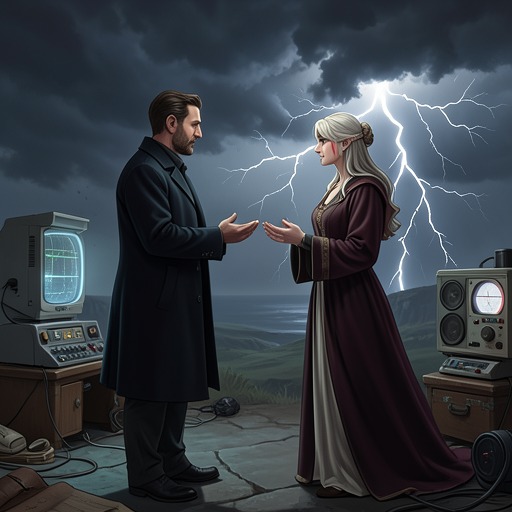 Rafael and Vivisari’s Alliance from "New Life as a Max Level Archmage". This flow traces how Rafael’s planning and Vivisari’s power combine to manage a world neither could safely handle alone.