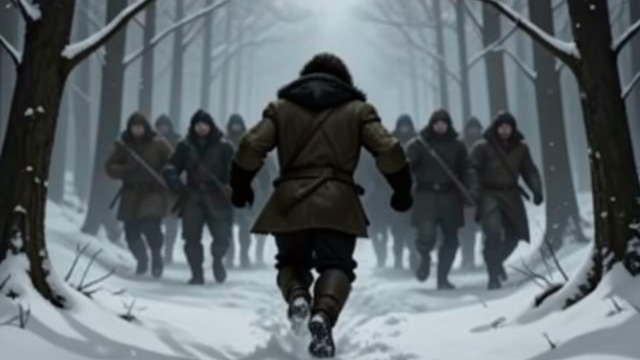 The Night Pursuit from "When the Cold Breathes A Ragnar Stormbringer Tale A Ragnar Stormbringer Tale". A Race Against the Dead The Creatures Reach the Surface Ragnar hears the newly risen creatures behind him as he hurries out of the woods.