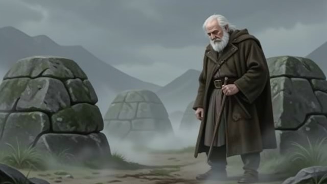 Keeper of Local Memory from "When the Cold Breathes A Ragnar Stormbringer Tale A Ragnar Stormbringer Tale". An Elder Remembers The Barrows’ Long Past Dvar tells Ragnar that the burial grounds were ancient even when his tribe first arrived.