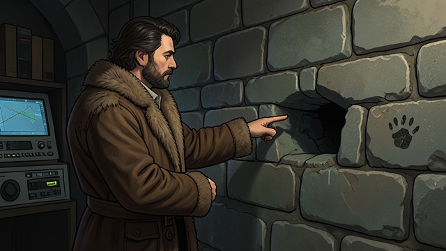 The Concealed Tunnel from "When the Cold Breathes A Ragnar Stormbringer Tale A Ragnar Stormbringer Tale". A Forgotten Way Out Dvar’s Childhood Discovery Dvar remembers a concealed tunnel running from inside the fortress to a hidden place among the trees.