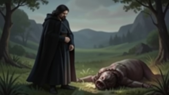 The Brother’s Revelation from "When the Cold Breathes A Ragnar Stormbringer Tale A Ragnar Stormbringer Tale". Kinship Behind the Conflict A Difficult Admission Belshezan reveals that the shape-shifting sorcerer Ragnar killed was his brother.