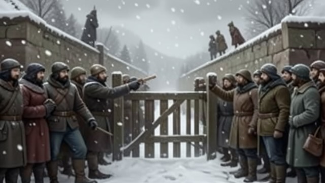 The Gates Close from "When the Cold Breathes A Ragnar Stormbringer Tale A Ragnar Stormbringer Tale". The Last Arrivals A Dangerous Threshold Ragnar personally checks the latecomers, wary that fear might lead the defenders to mistake a human for an attacker.