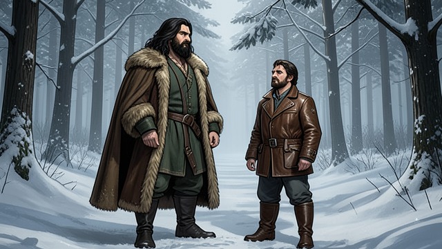 A Parting for Practical Reasons from "When the Cold Breathes A Ragnar Stormbringer Tale A Ragnar Stormbringer Tale". Two Paths After the Discovery Cnut Returns to the People After Heimval’s death, Ragnar tells Cnut to return, see to the family, and gather a party to retrieve…