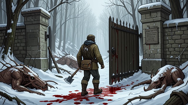 The Siege Ends from "When the Cold Breathes A Ragnar Stormbringer Tale A Ragnar Stormbringer Tale". Silence After the Clamor The Wights Fall The last wight is destroyed, and the supernatural cries cease.