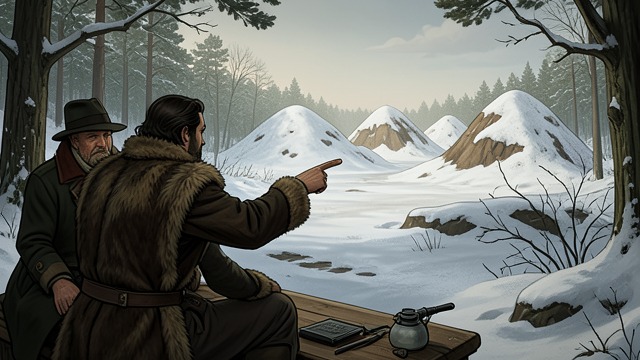 The Old Burial Grounds from "When the Cold Breathes A Ragnar Stormbringer Tale A Ragnar Stormbringer Tale". Local Memory and Old Danger A Conversation with Dvar Ragnar tells Dvar that the wights emerged after a sorcerer’s death shook the ground near ancient burial…