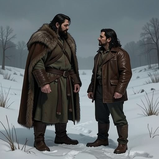 Ragnar and Cnut’s Unequal Partnership from "When the Cold Breathes A Ragnar Stormbringer Tale A Ragnar Stormbringer Tale". This flow traces how Ragnar’s strength and Cnut’s local knowledge combine, even as their differing temperaments shape their partnership.