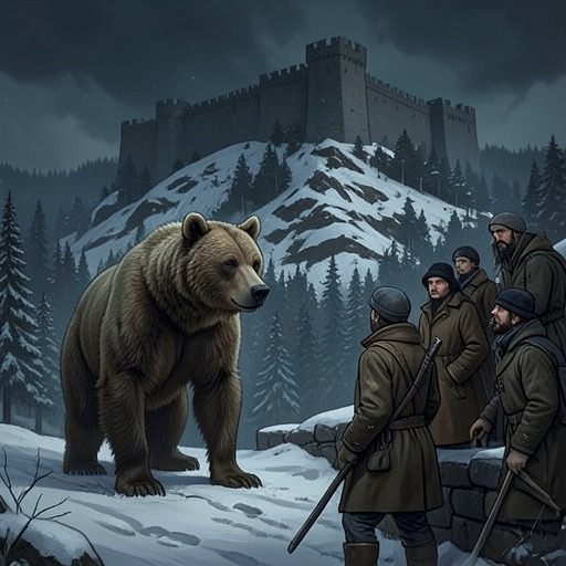 Ragnar’s Test Against the Mayak from "When the Cold Breathes A Ragnar Stormbringer Tale A Ragnar Stormbringer Tale". This flow presents the Mayak encounter as a test of Ragnar’s tactical judgment, nerve, and ability to recognize a threat larger than a single fight.