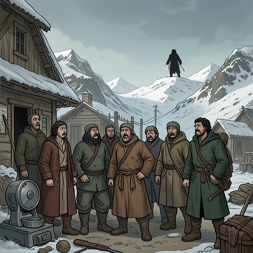 The Northern Settlements’ Missing Men from "When the Cold Breathes A Ragnar Stormbringer Tale A Ragnar Stormbringer Tale". This flow traces how unexplained disappearances lead Ragnar Stormbringer from a local search to a supernatural threat against the settlements.