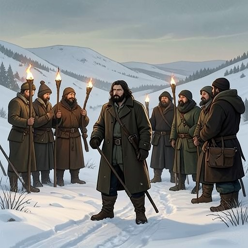 Dvar’s Knowledge Becomes Action from "When the Cold Breathes A Ragnar Stormbringer Tale A Ragnar Stormbringer Tale". This flow follows Dvar from local custodian of old knowledge to the person whose remembered connections help summon aid.