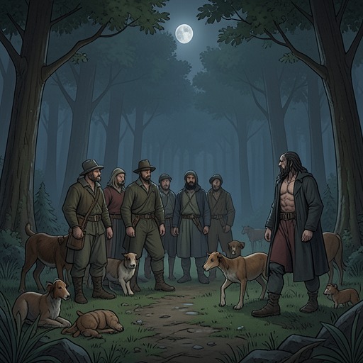 The Community’s Bond with Its Protectors from "When the Cold Breathes A Ragnar Stormbringer Tale A Ragnar Stormbringer Tale". This flow traces the emotional connection between the villagers, the forest animals, and the unseen work that allows them to live together again.