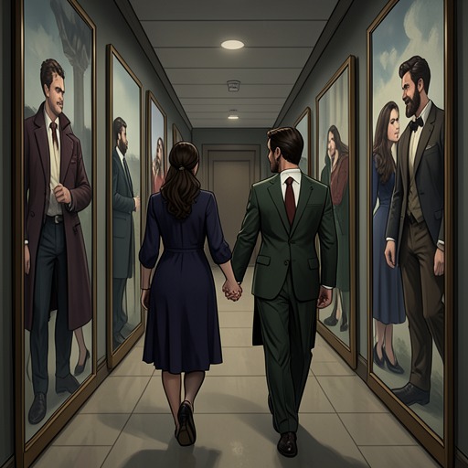 The Inheritance of Romance from "MY POSSESSIVE BILLIONAIRE". This flow traces how romantic choices pass through generations, turning old betrayals and vows into new possibilities and threats.