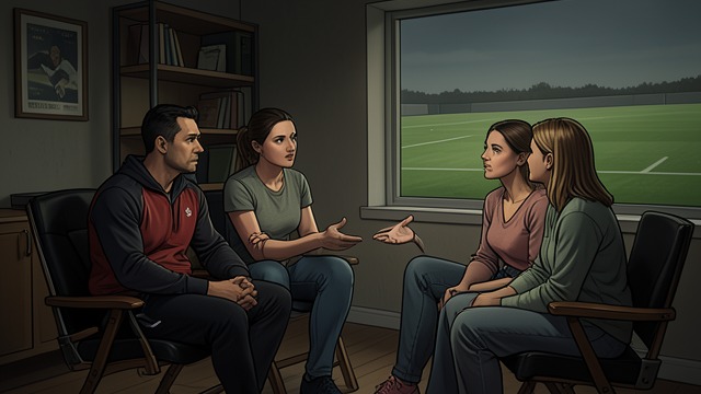 The Family Test from "Player Manager: A Sports Progression Fantasy". The Family Test Raffi brings Shona and Serina into Max’s football world before agreeing to formal representation.