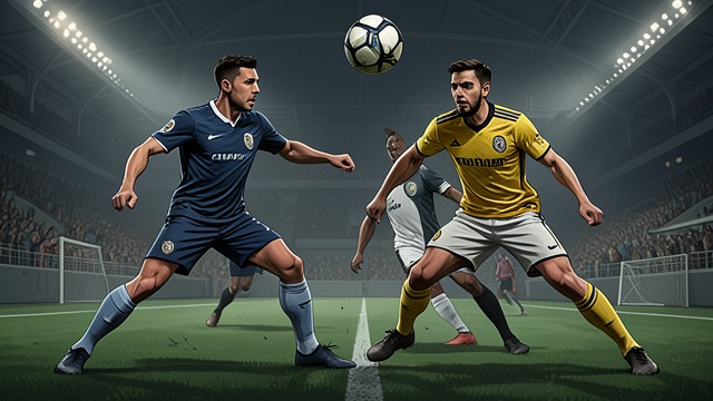 The Defensive Rebirth from "Player Manager: A Sports Progression Fantasy". The Defensive Rebirth Max moves Beth and Nobuko into defensive roles and asks the midfielders to harry rather than chase.