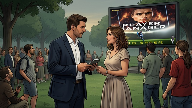 The Soap Opera from "Player Manager: A Sports Progression Fantasy". The Soap Opera Max explains football to Emma through rivalries, personalities, money, and recurring reversals.